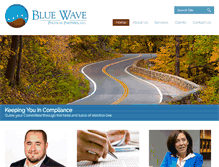 Tablet Screenshot of bluewavepolitics.com